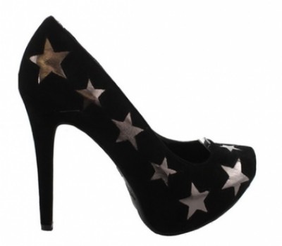Zapato de Tacon con Estrellas