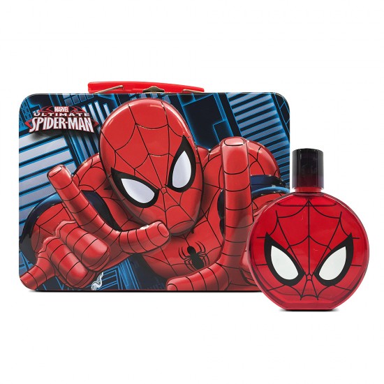 Spiderman Lonchera Metalica